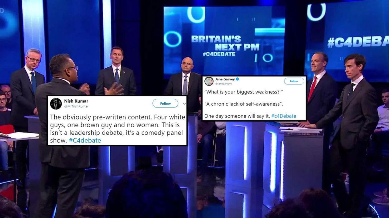Channel 4 held a Tory leadership debate and these are the only responses you need