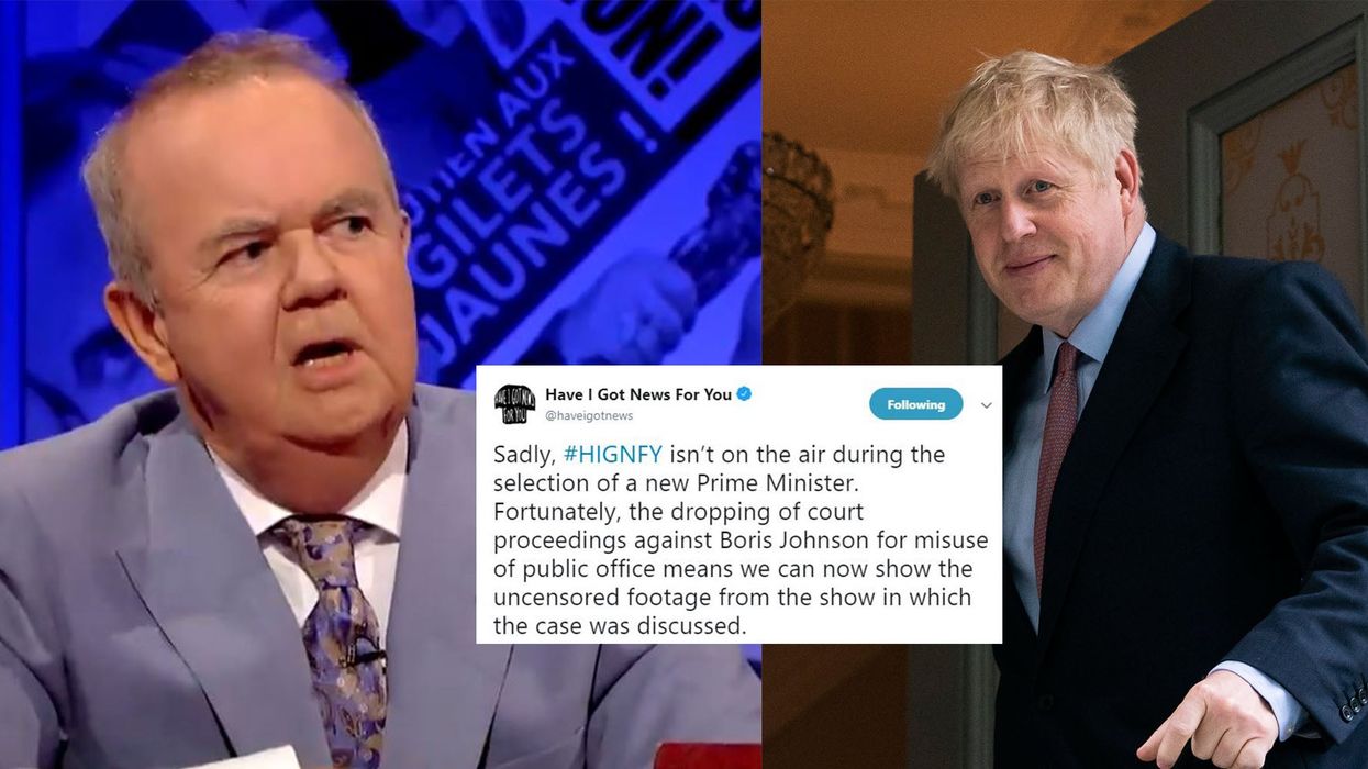 Have I Got News For You releases scathing unaired segment about Boris Johnson