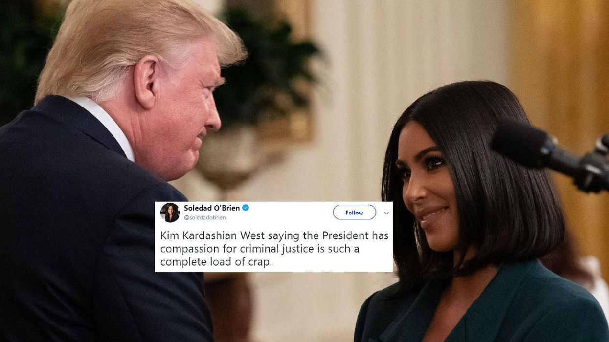 Kim Kardashian West praised Trump for the 'compassion' he has for 'criminal justice'