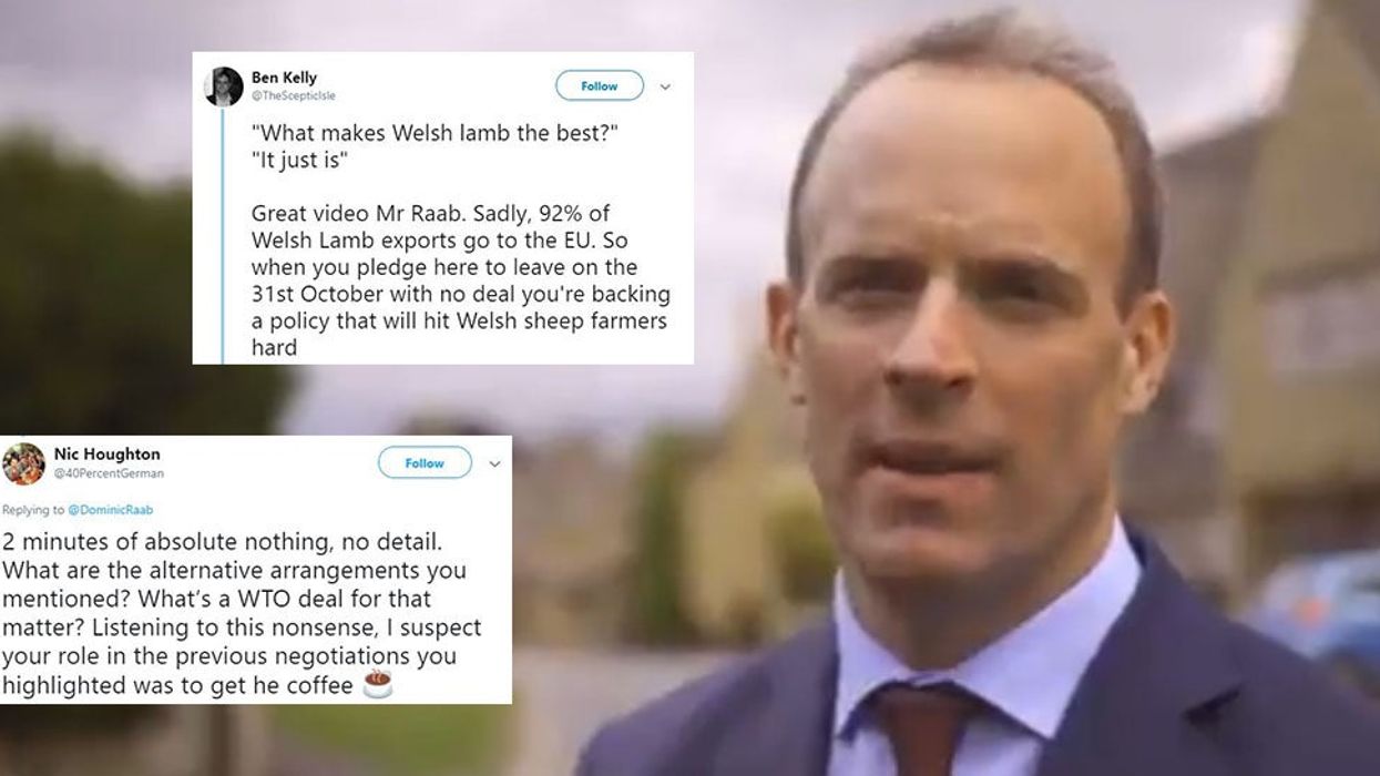 Dominic Raab's latest Tory leadership campaign video taken apart for multiple claims about Brexit