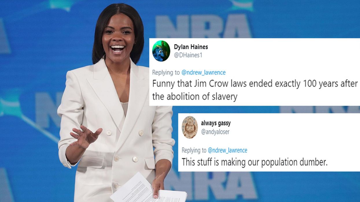 Trump supporter Candace Owens claims black people ‘were doing better’ 100 years after slavery than now
