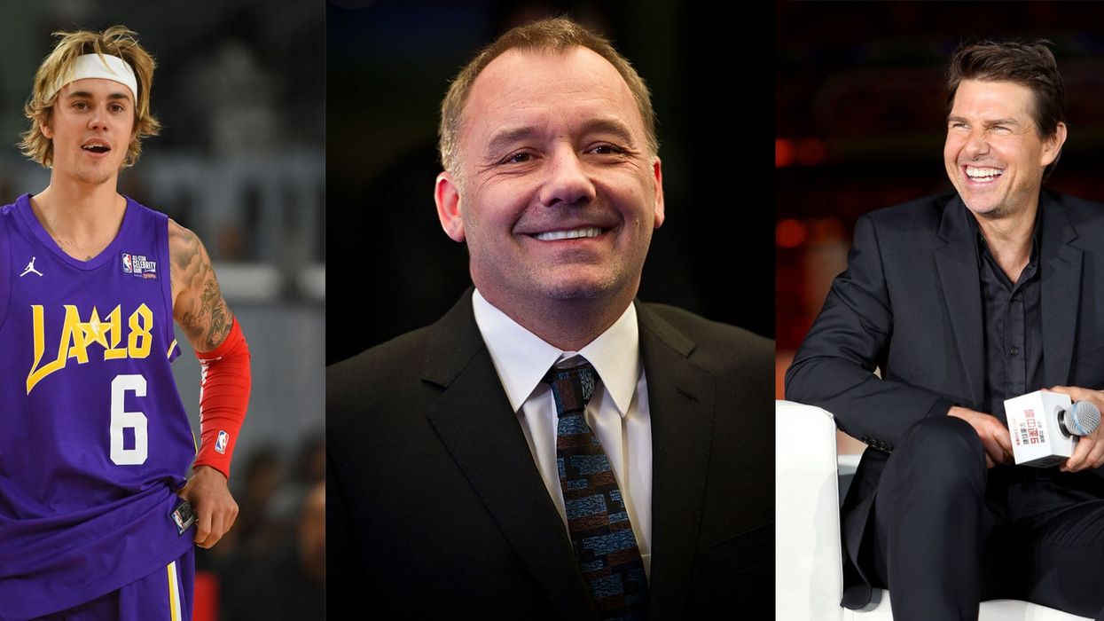 Bob Mortimer came up with his own hilarious version of Justin Bieber challenging Tom Cruise to a fight