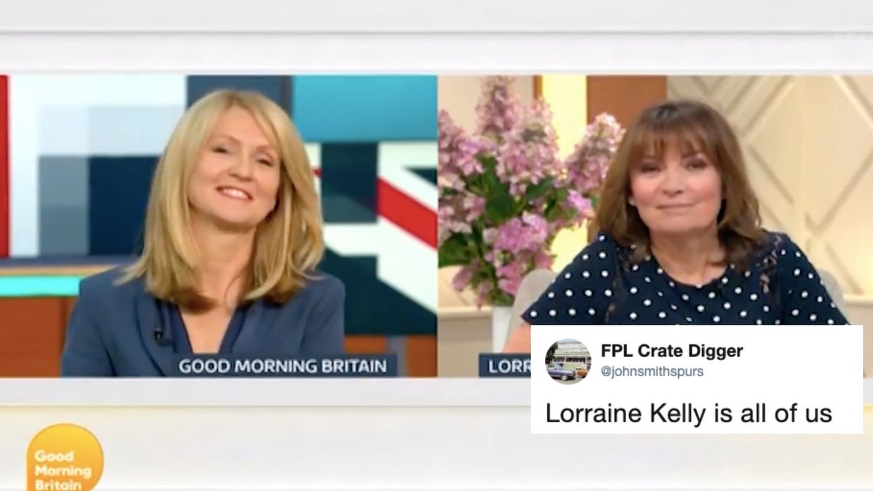 Lorraine Kelly gave a brutally honest answer when asked if she remembers working with Esther McVey
