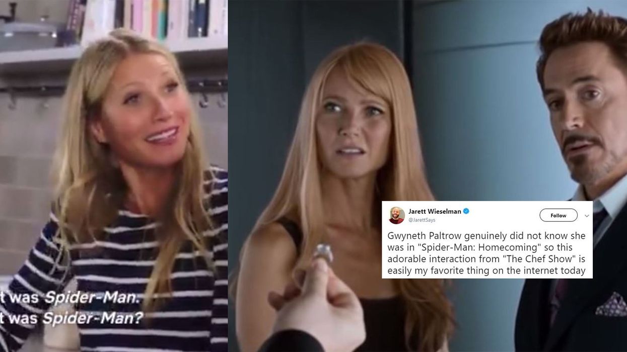 Gwyneth Paltrow completely forgot that she appeared in a Spider-Man movie