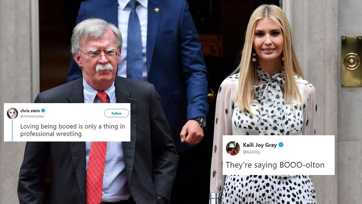 Fox News desperately tried to pretend that people were not booing Ivanka Trump outside of Downing Street