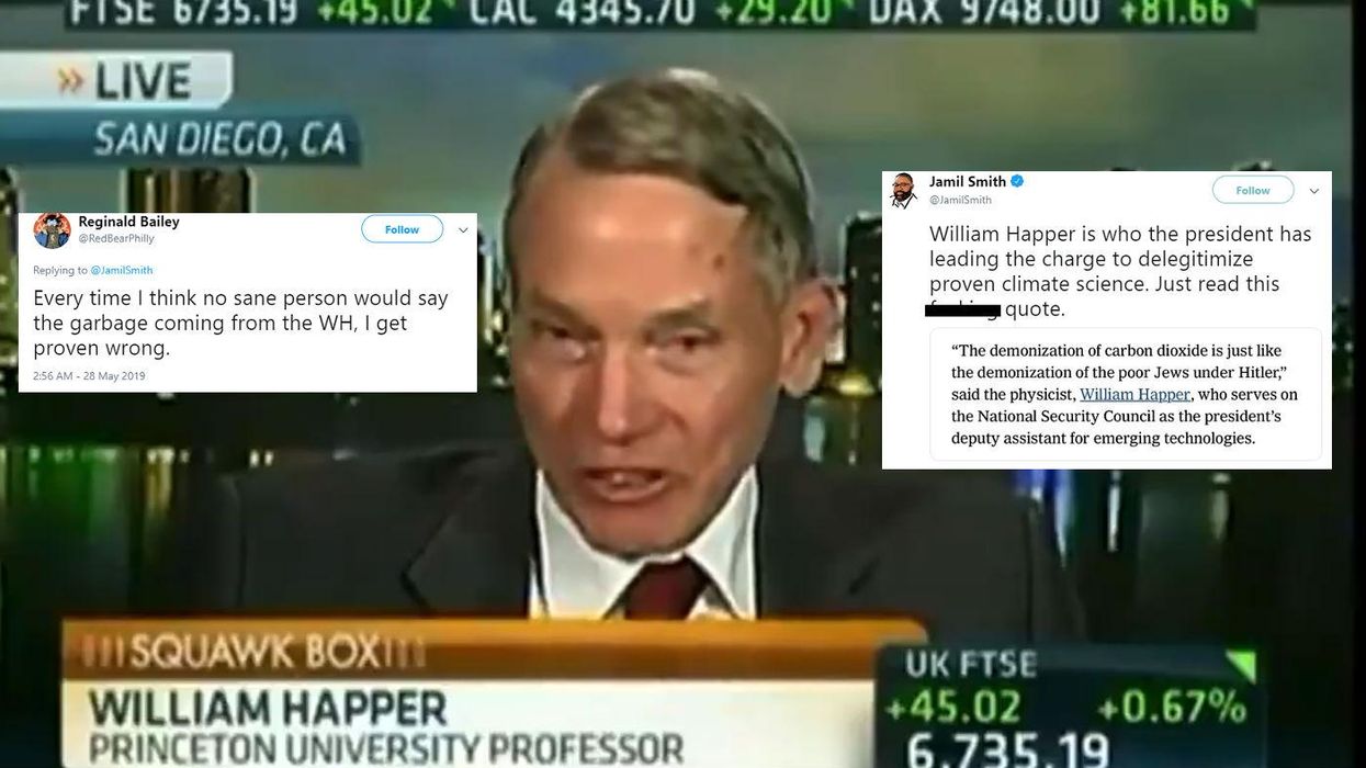 Trump climate change adviser once compared ‘demonisation of carbon dioxide’ to the Holocaust