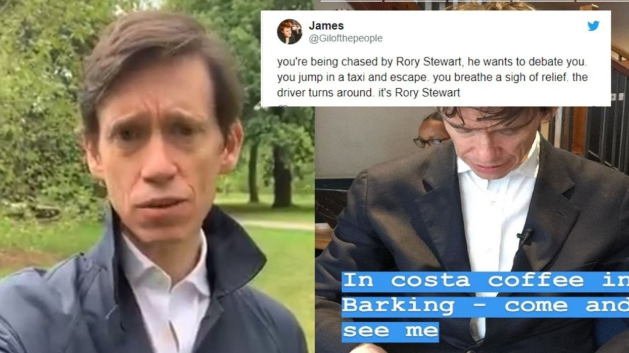 Rory Stewart is running for Tory leader and people are seriously divided about his campaigning style