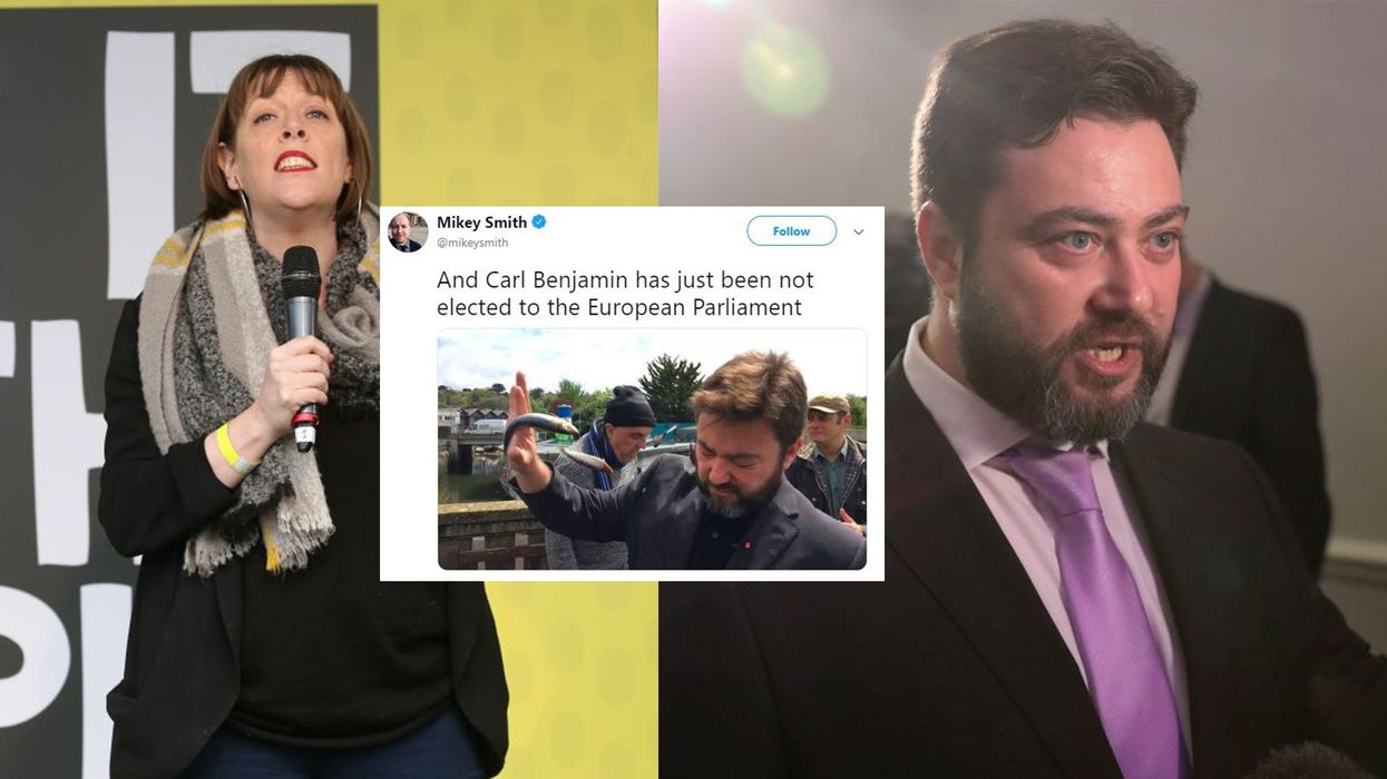 Labour's Jess Phillips had the best response after Ukip's Carl Benjamin failed to become an MEP