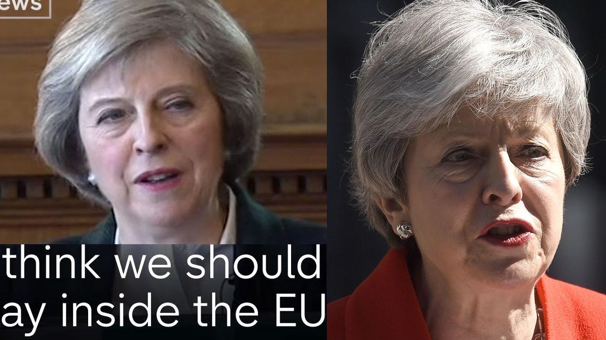 The difference between Theresa May in 2019 and 2016 in one video