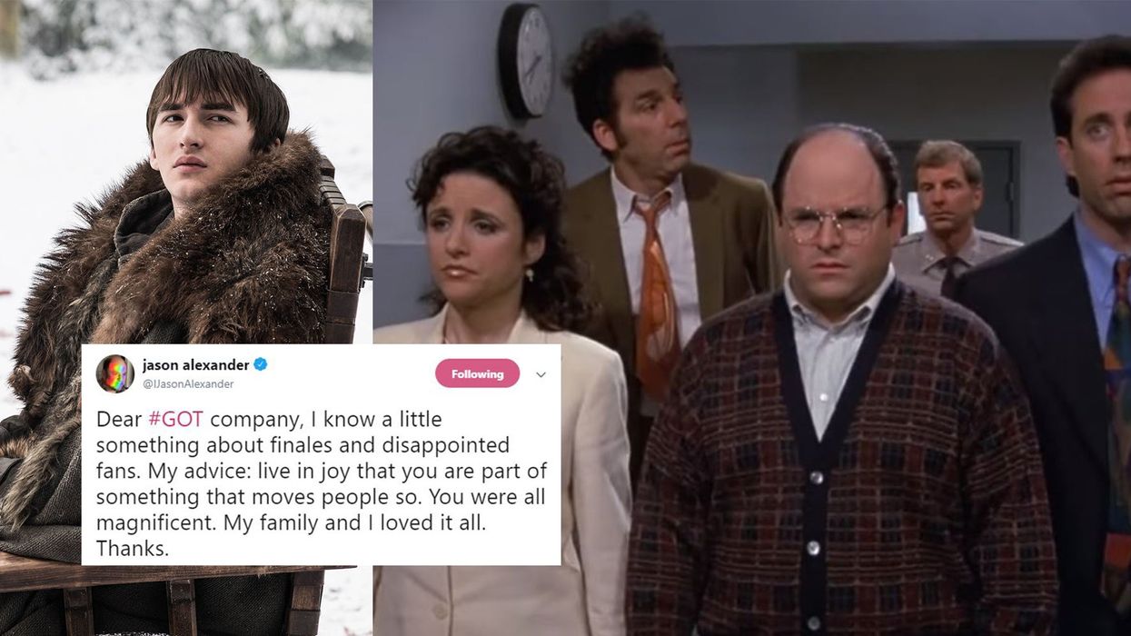 Seinfeld star says he 'knows about disappointing finales' when defending the Game of Thrones final episode