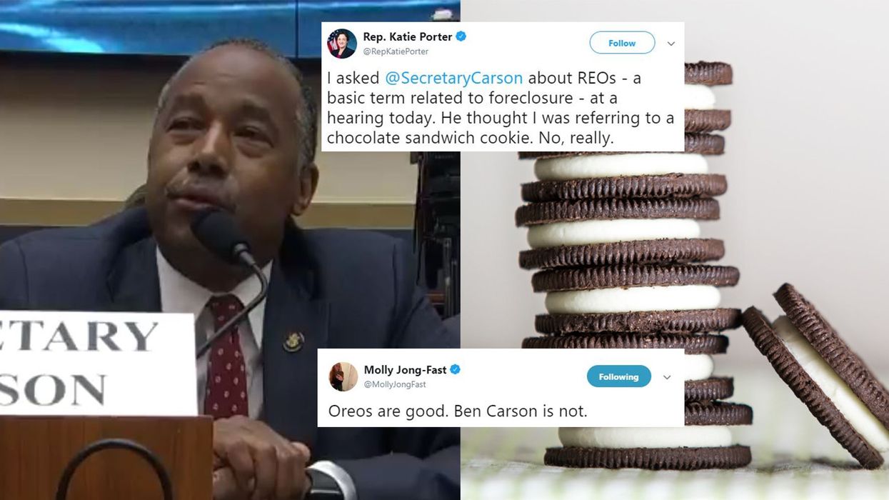 Trump's housing secretary mocked after confusing real estate term with an 'Oreo' cookie