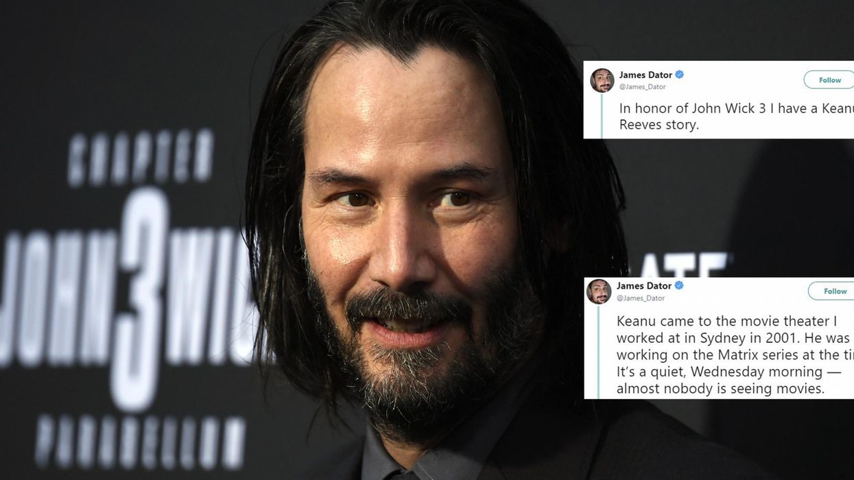 Man shares story about Keanu Reeves buying an ice cream just so he could give him an autograph