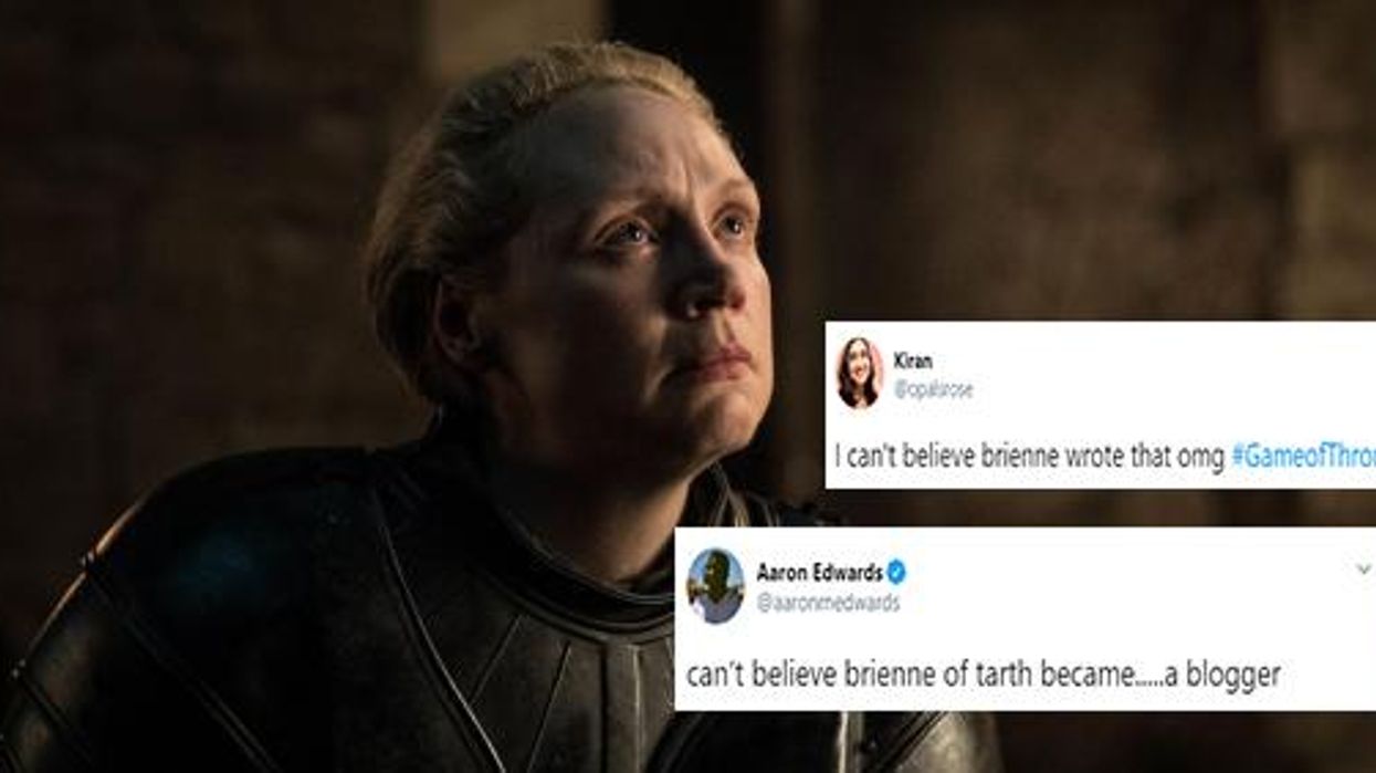 Game of Thrones: Brienne’s touching final scene becomes a hilarious meme