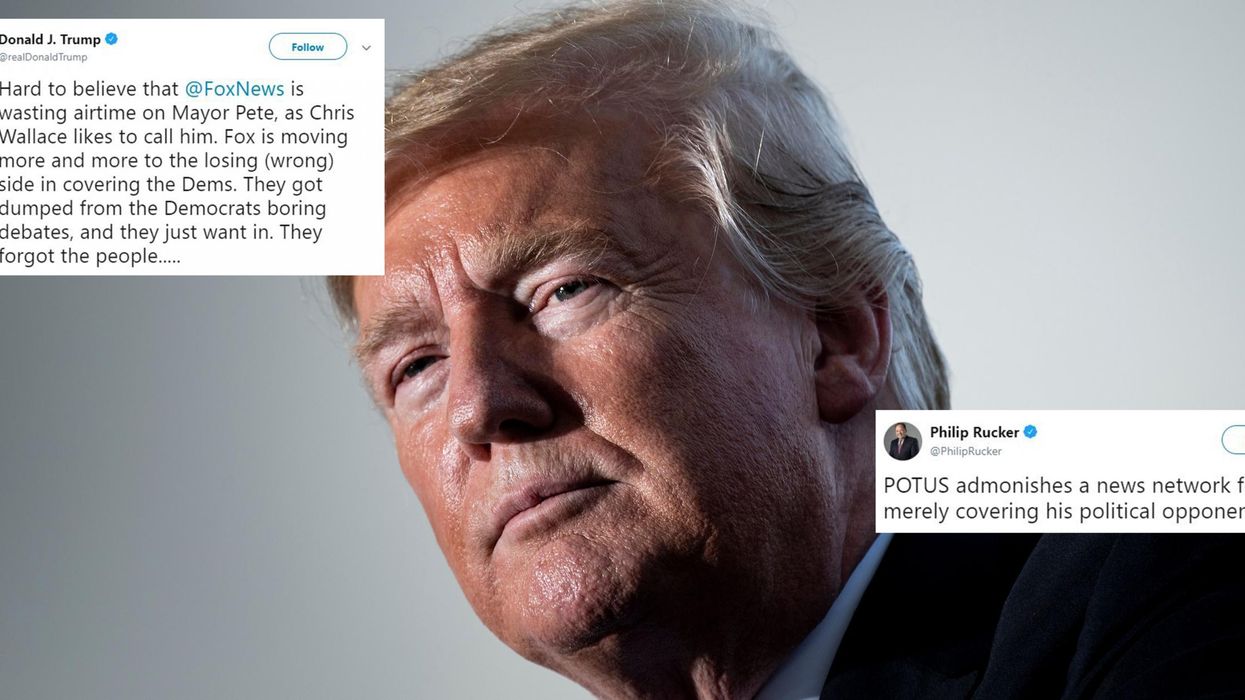 Trump accuses Fox of 'moving to the losing side' after giving coverage to Pete Buttigieg