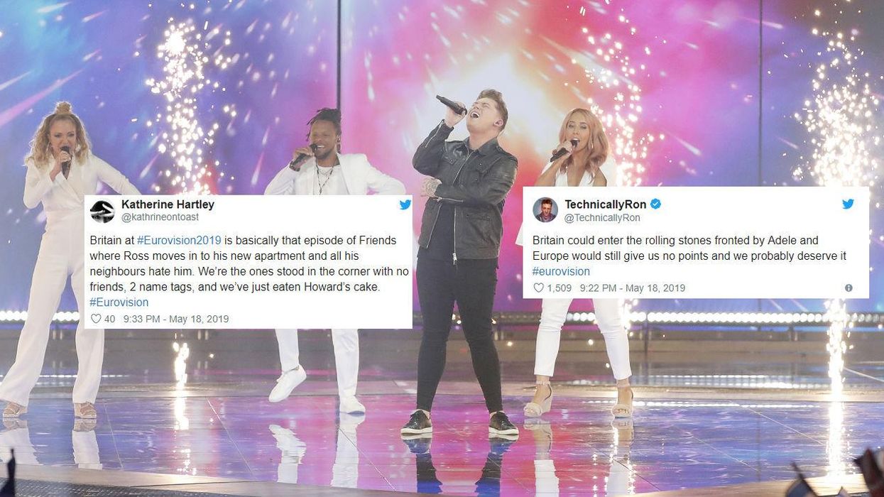 10 best reactions to UK coming last at Eurovision
