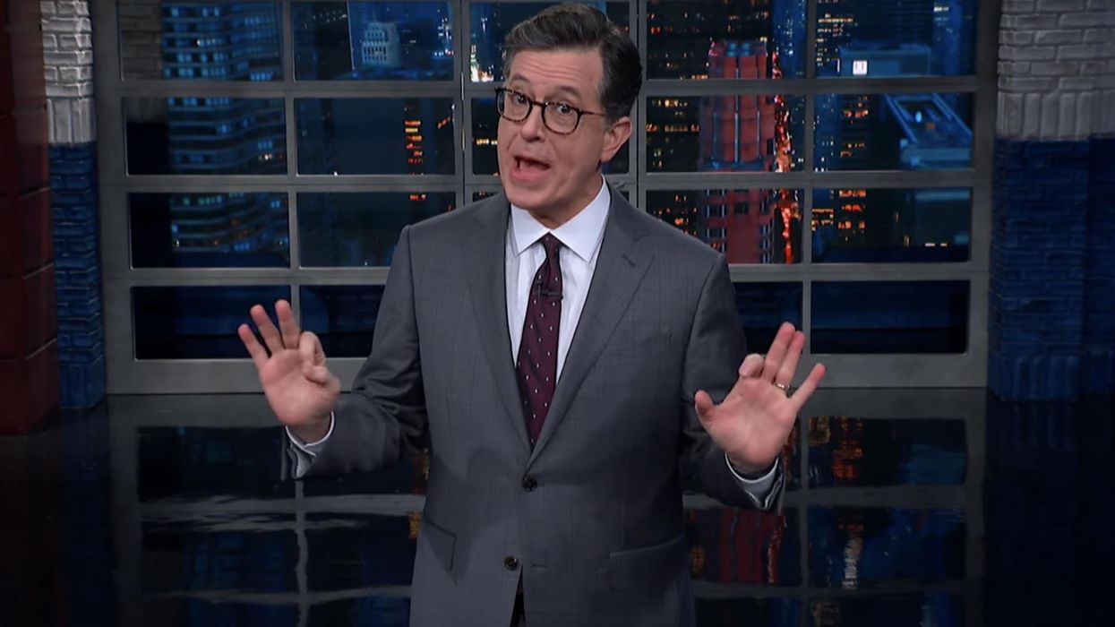 Stephen Colbert cracked the code on how Donald Trump tweets