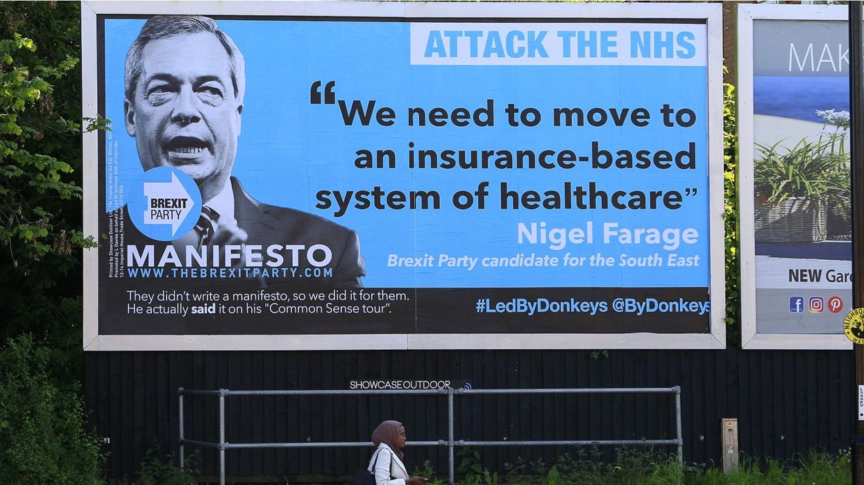 The Brexit Party doesn't have a manifesto so activists are giving them one by using their candidates old quotes