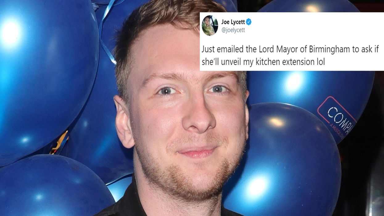 Comedian Joe Lycett convinces Lord Mayor of Birmingham to open kitchen extension