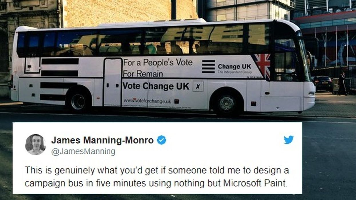 Change UK have an election 'battle bus' and people are mocking it