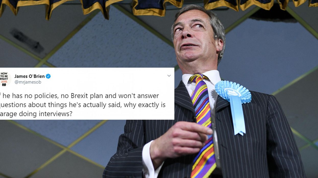 Nigel Farage is still complaining about his terrible Andrew Marr interview