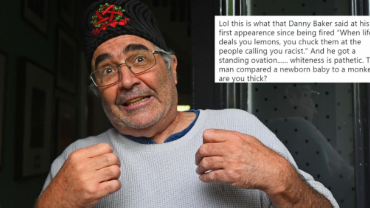 Danny Baker gets standing ovation in first live show since ‘racist’ royal baby tweet