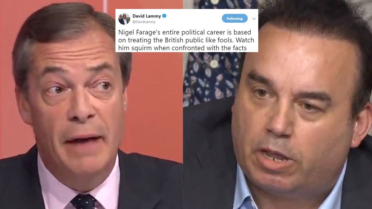 Nigel Farage spent two minutes on Question Time failing to answer a very simple question about WTO rules