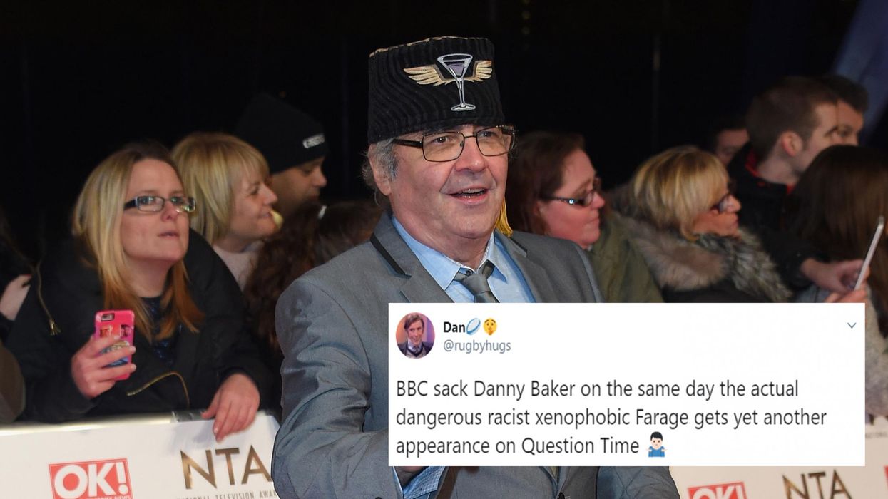People are comparing Danny Baker’s sacking by the BBC to its treatment of Nigel Farage