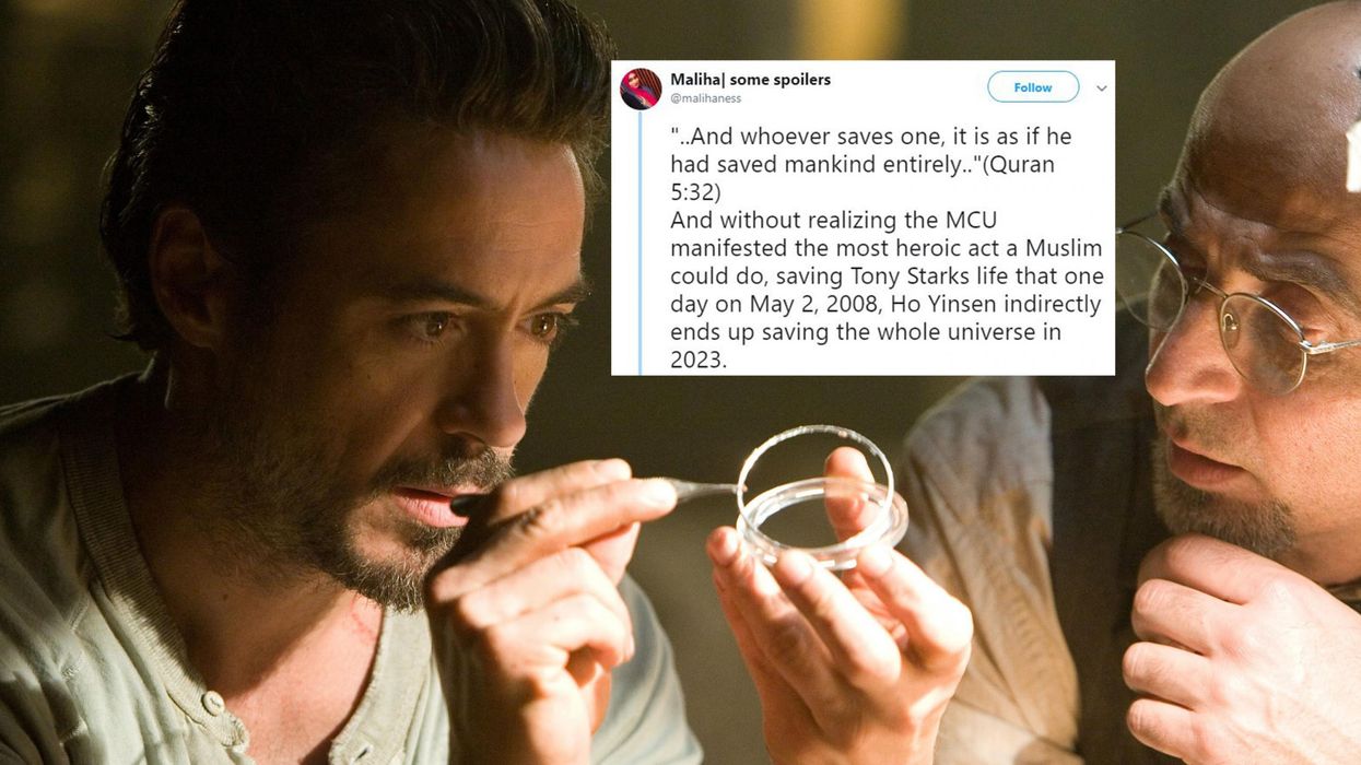 This Twitter thread explains how a Muslim man indirectly saved the Marvel Cinematic Universe