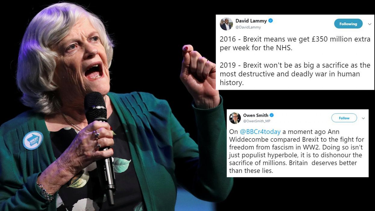 Ann Widdecombe believes that a no-deal Brexit will be nothing compared to the 'sacrifice' made during WW2