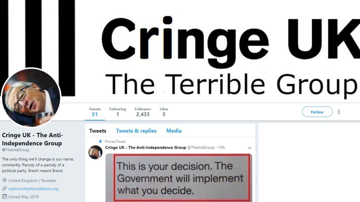 Hijackers turn Change UK's old Twitter account into a pro-Brexit nightmare