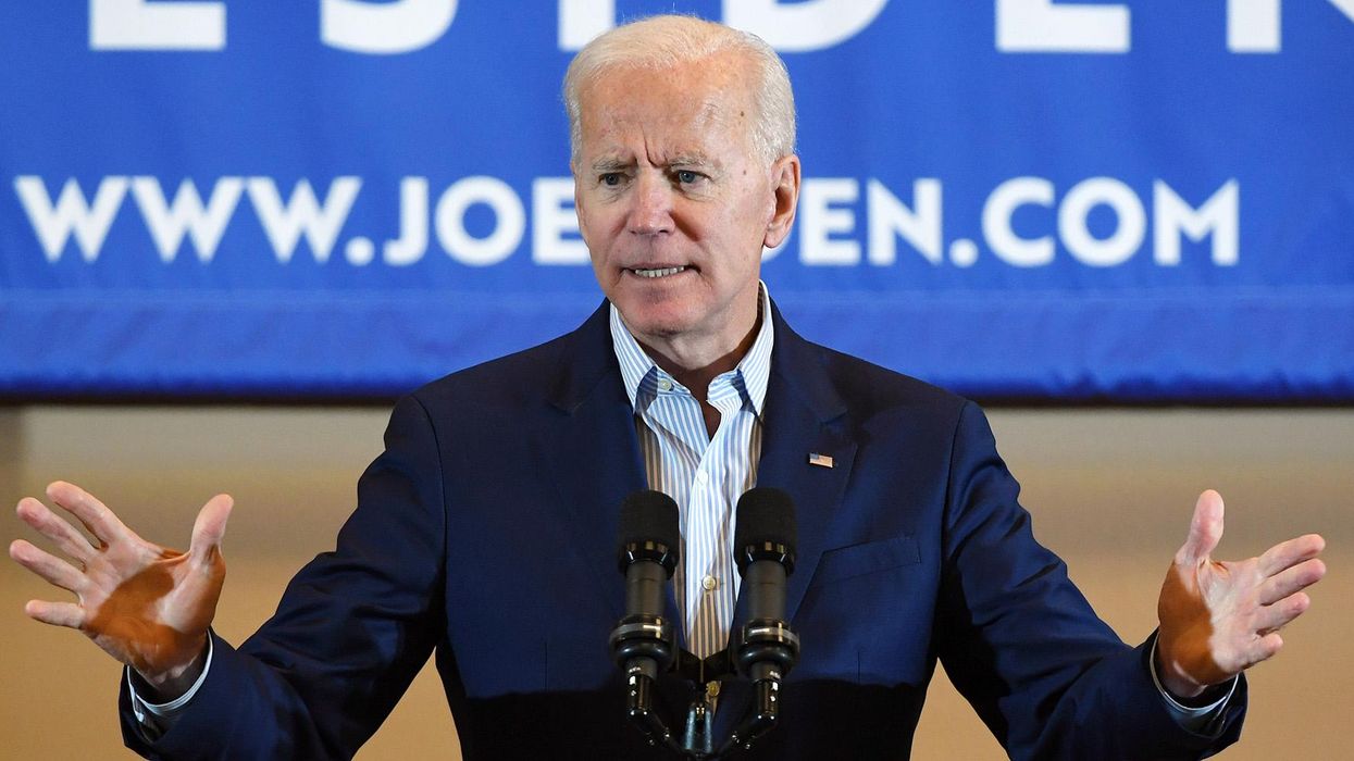 Woman at rally tells Joe Biden 'You can hug and kiss me any time'