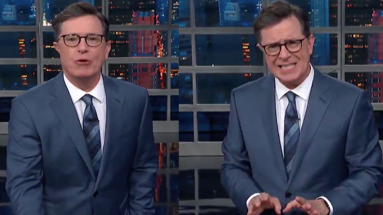Stephen Colbert mocks anti-vaxxers and Trump in brilliant monologue on The Late Show