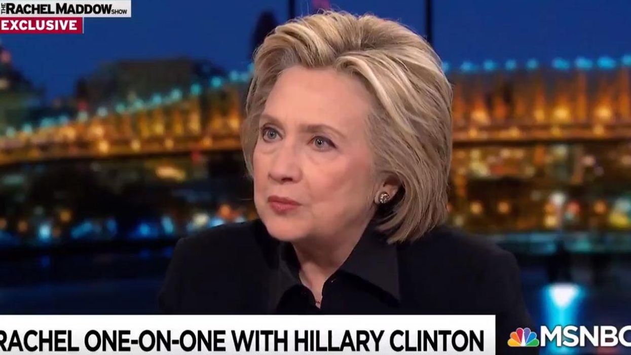 Hillary Clinton says she's 'living rent-free inside of Donald Trump's brain'