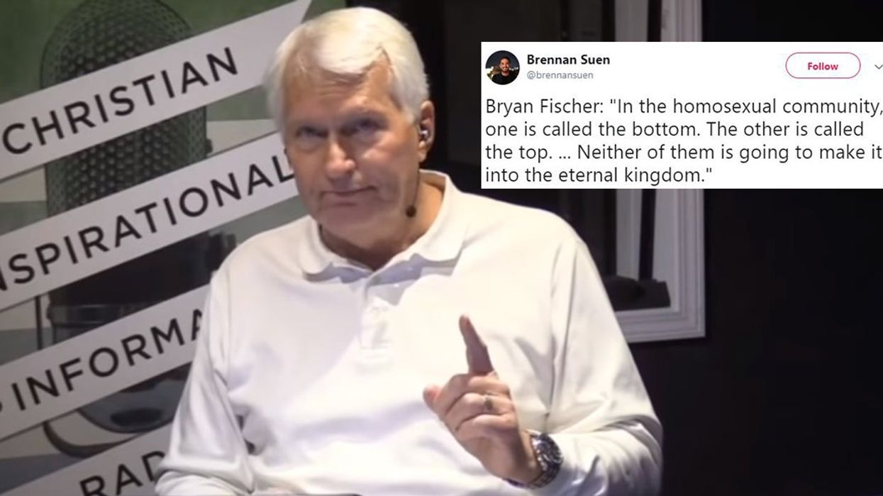 Right-wing radio host mocked for saying gay men will not go to heaven because of the sexual preferences