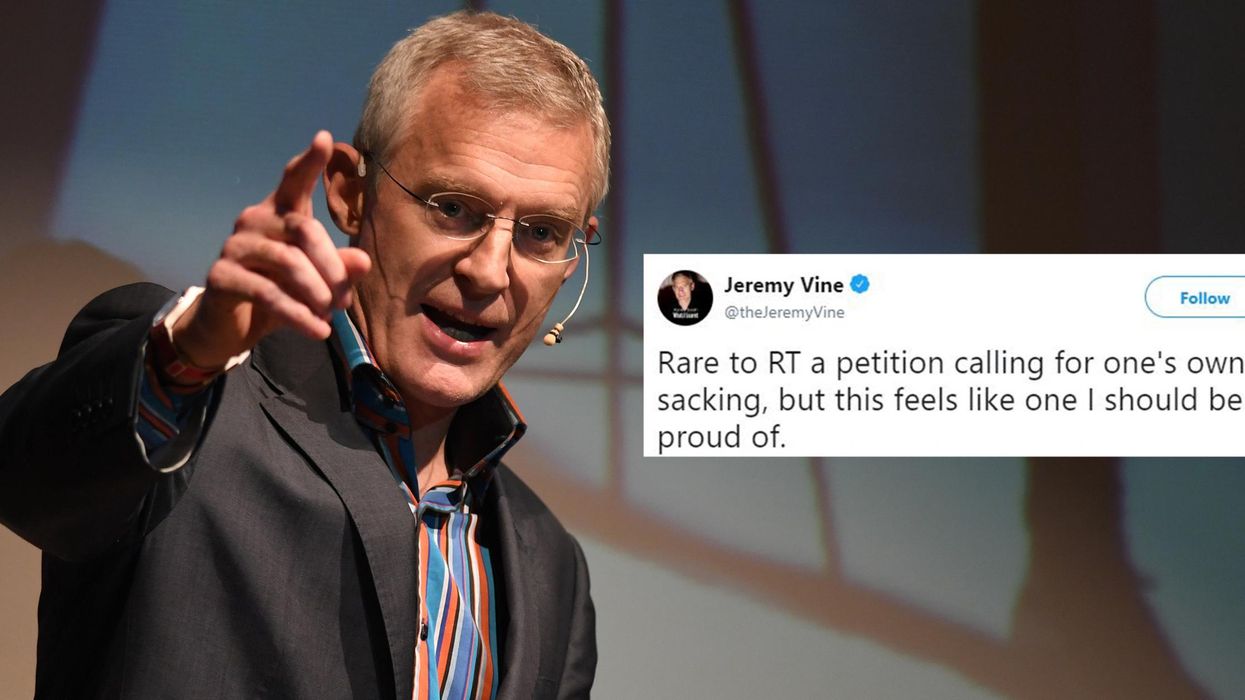 Jeremy Vine makes important point after sharing anti-vaxxer petition calling for him to be sacked