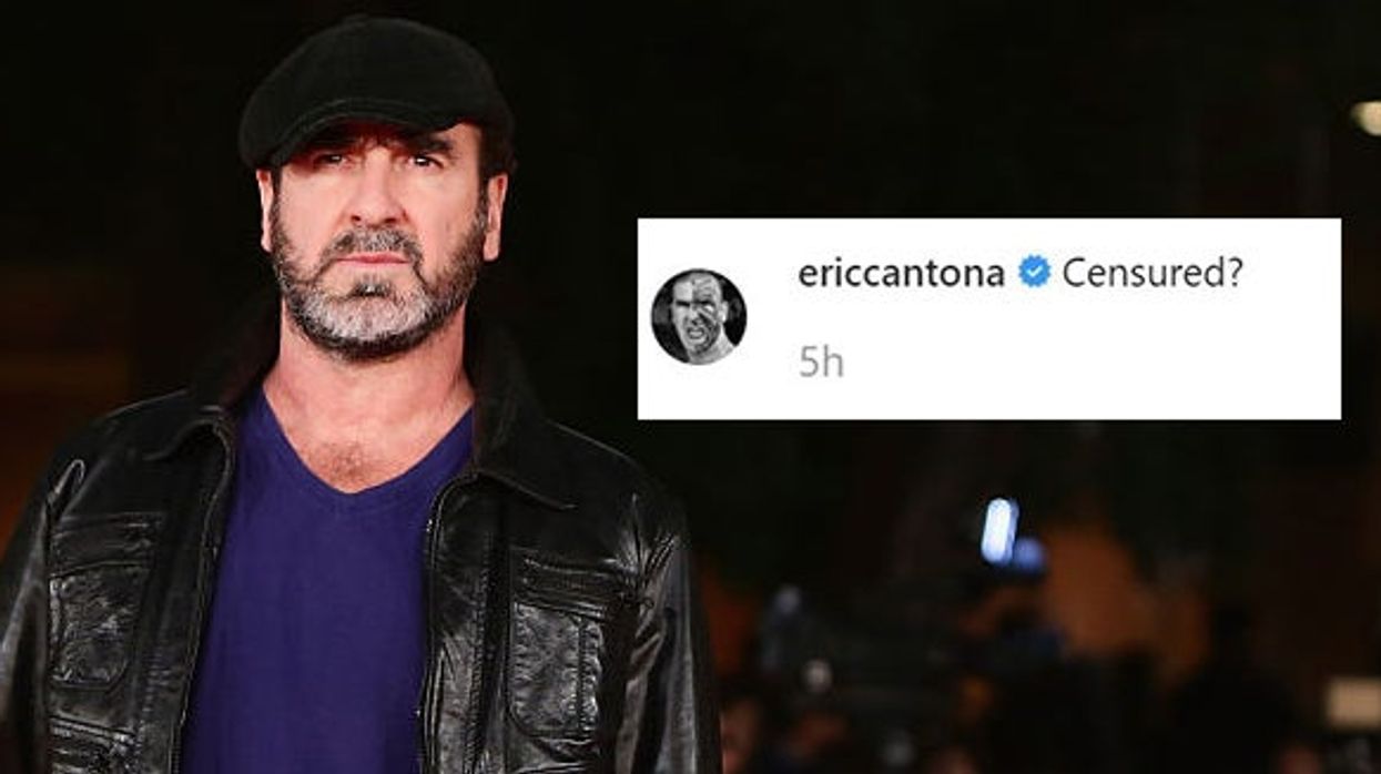Eric Cantona shares another bizarre Instagram post following that video of the egg