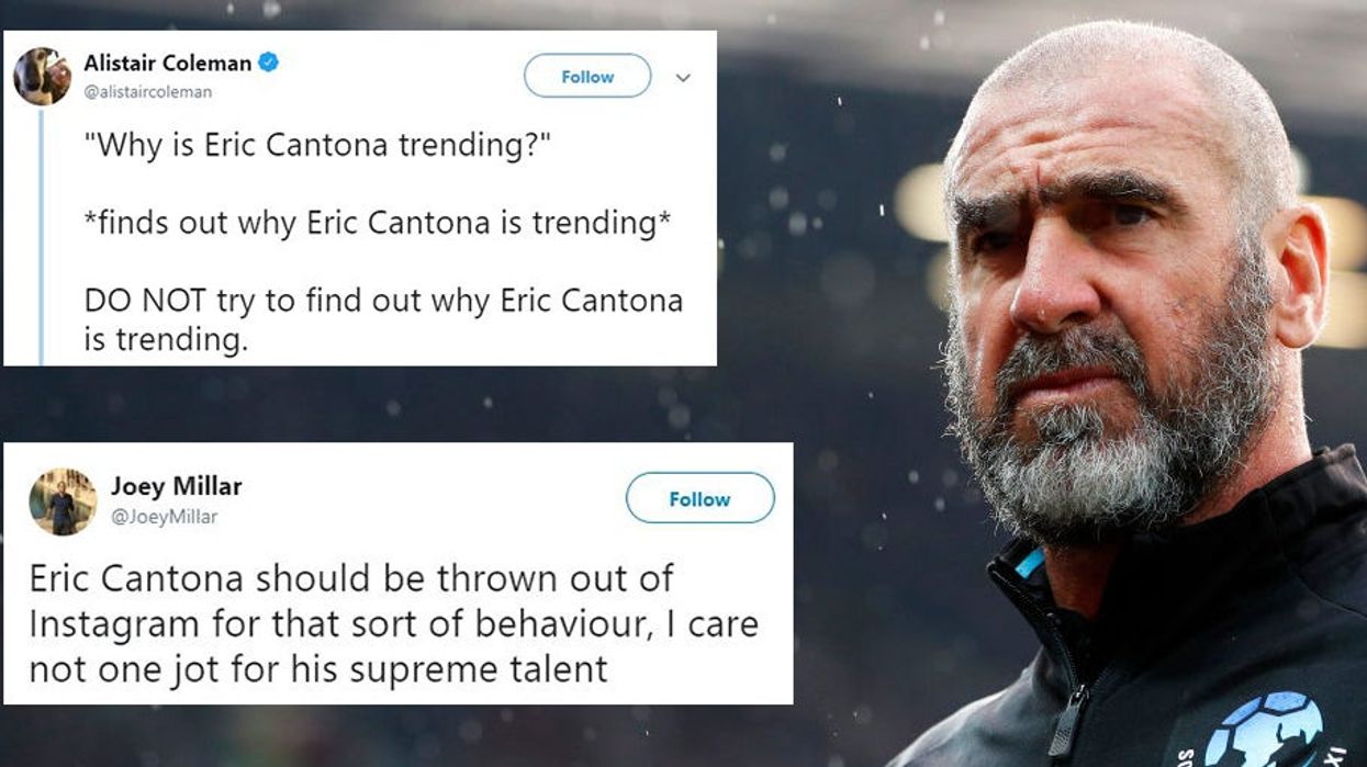 Eric Cantona posts NSFW video on Instagram and the responses were hilarious