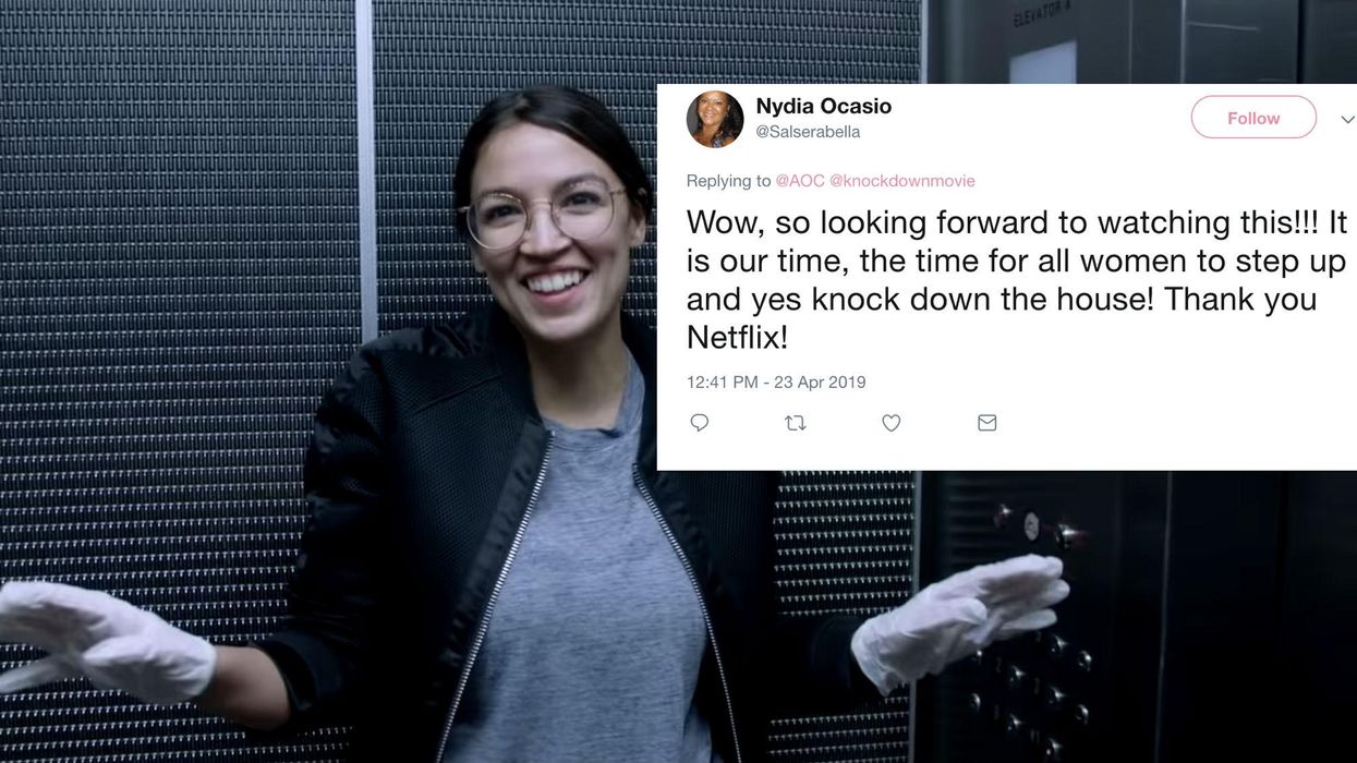 Netflix just released a trailer for a new documentary about AOC and we're here for it