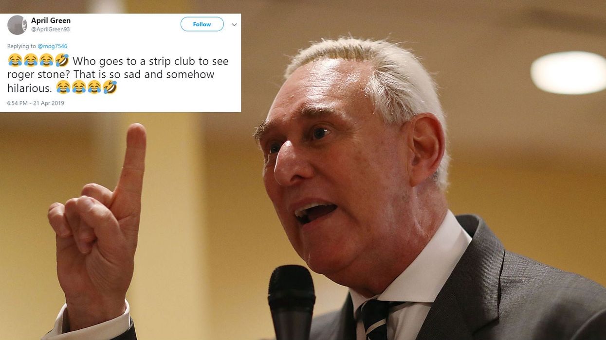 Roger Stone is being paid to do a talk at a strip club - here are the 5 reactions you need