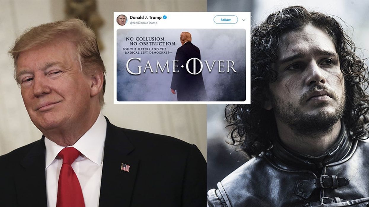 Trump's latest Game of Thrones meme prompts HBO to ask him not to use the show for 'political purposes'