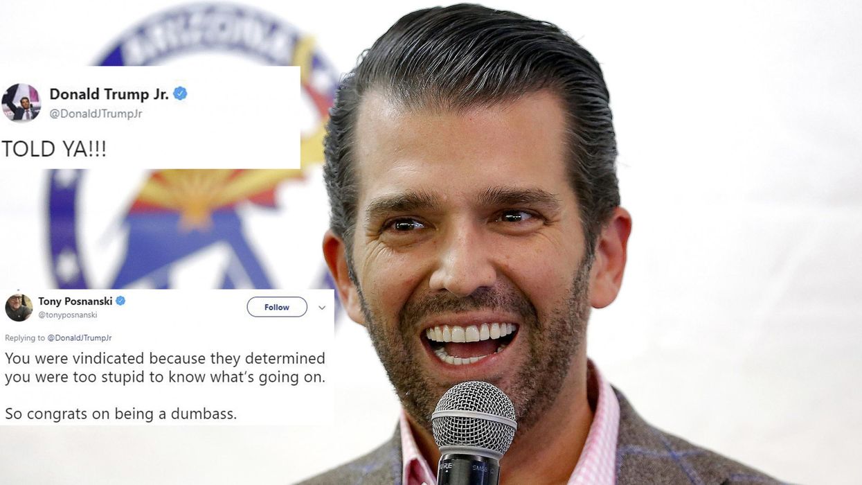 Mueller report: Trump Jr brags about being deemed 'too ignorant to have committed a crime'