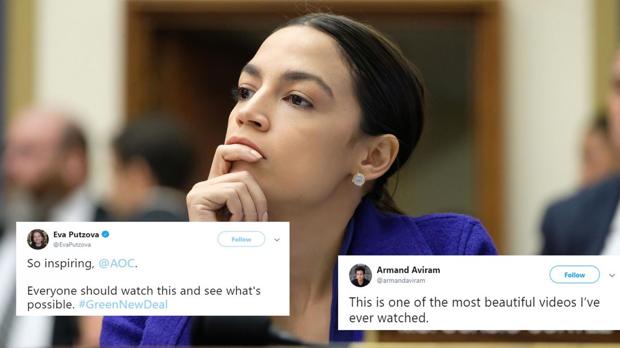Green New Deal: Ocasio-Cortez shares inspiring video on how US can tackle climate change