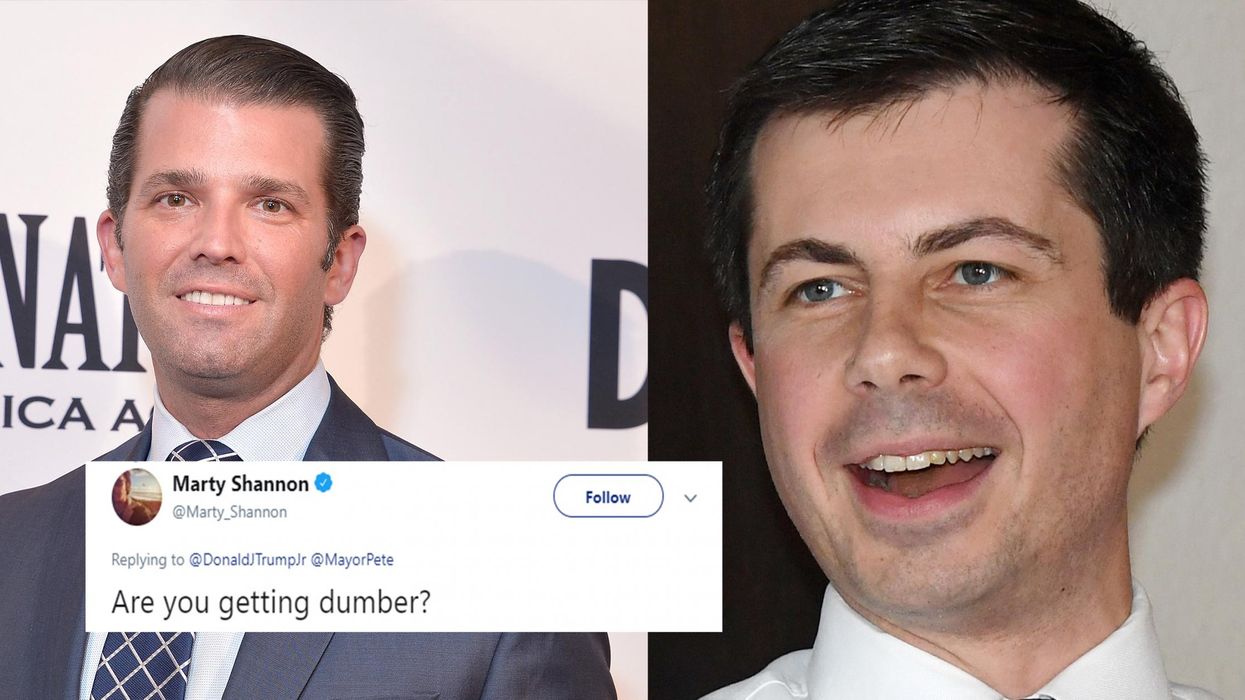 Donald Trump Jr’s attempt to take down Pete Buttigieg went spectacularly wrong