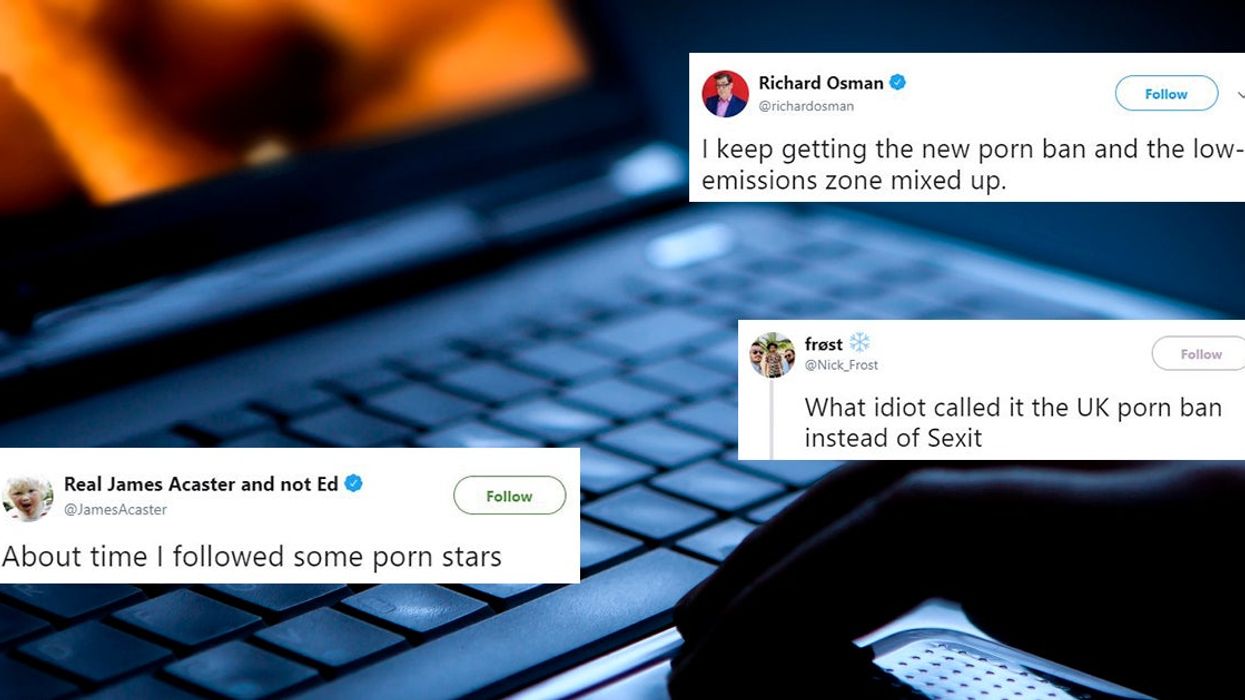 A UK porn ban is coming into effect and the internet is reacting exactly as you would expect