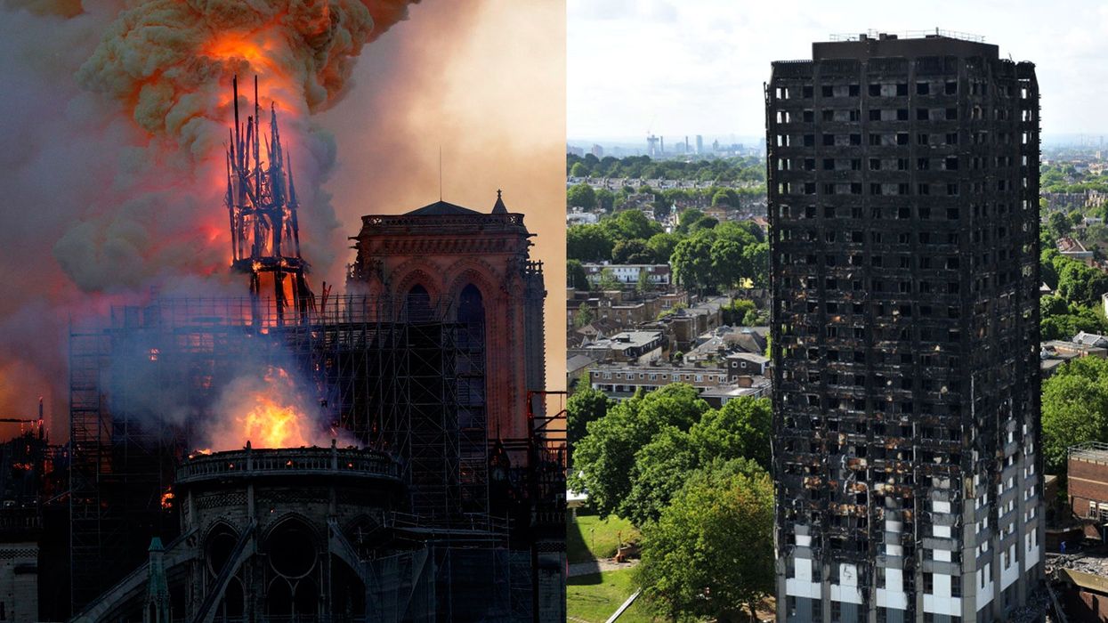 People are asking the same question about Grenfell after the bells chimed at Westminster Abbey in tribute to Notre Dame