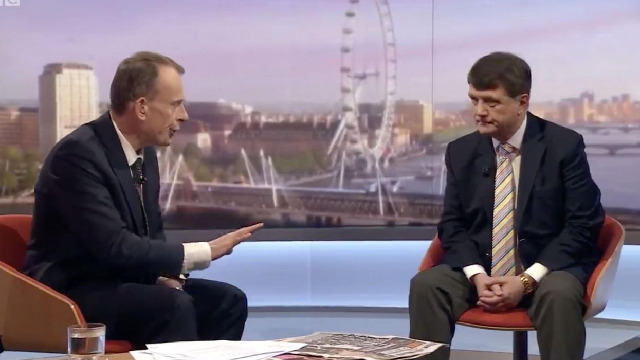 UKIP leader Gerard Batten claims candidate tweeting 'I wouldn't even rape you' to Labour MP was 'satire'