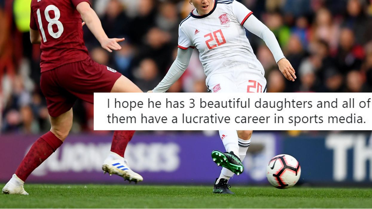 Guy who says women can’t analyse sport gets owned by female sports writer