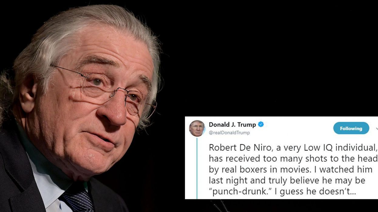 Robert De Niro just tore into Republicans: 'We're not gonna forget' you supported Trump