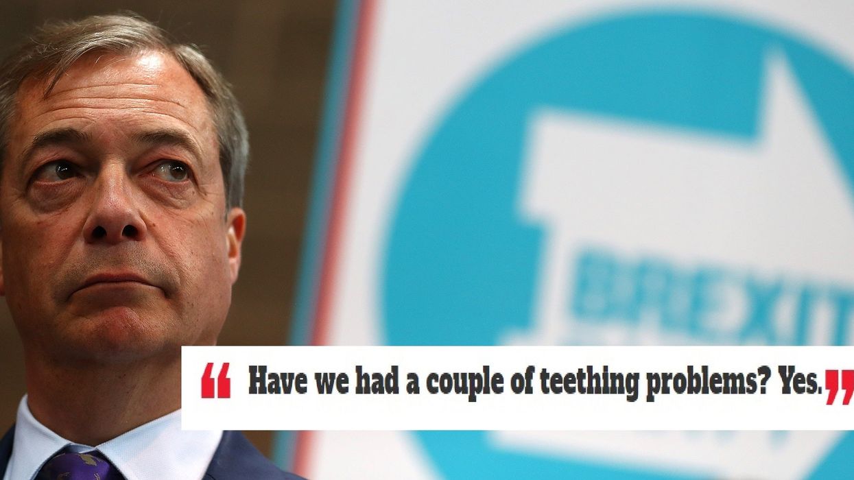 Nigel Farage gets roasted for saying he left UKIP because it went 'far right'