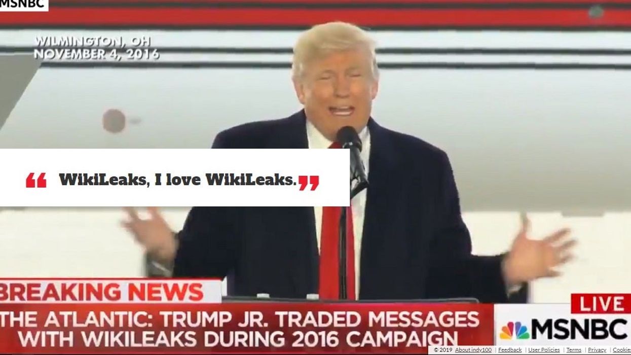 11 times Trump praised Julian Assange and WikiLeaks